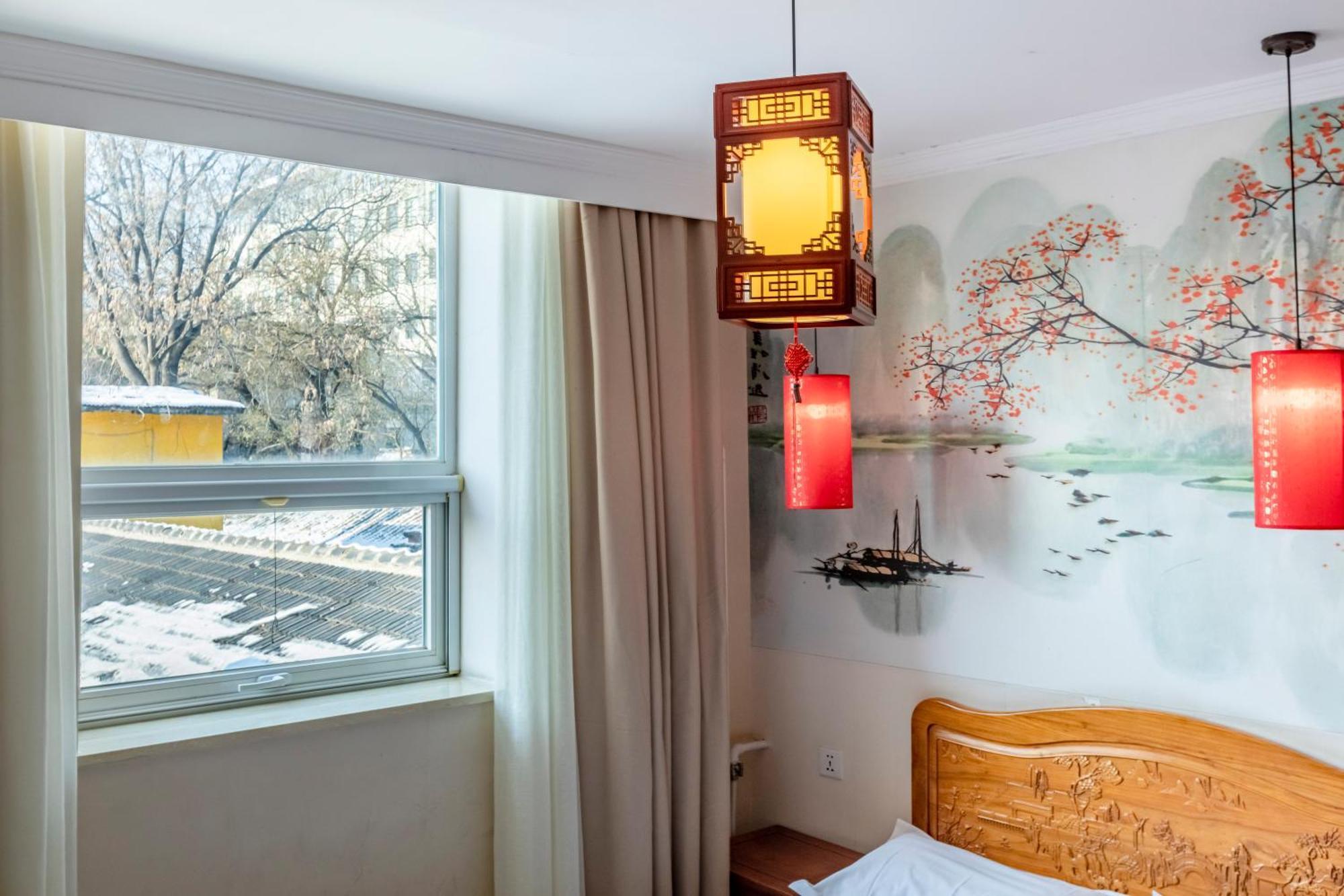 Happy Dragon City Center Alley Hotel -In The City Center With Big Window&Heater, Ticket Service&Free Coffee&Food Recommendation,Near Tian Anmen Forbiddencity,Easy To Get Traditional Walking Area&Shichahai Pékin  Extérieur photo