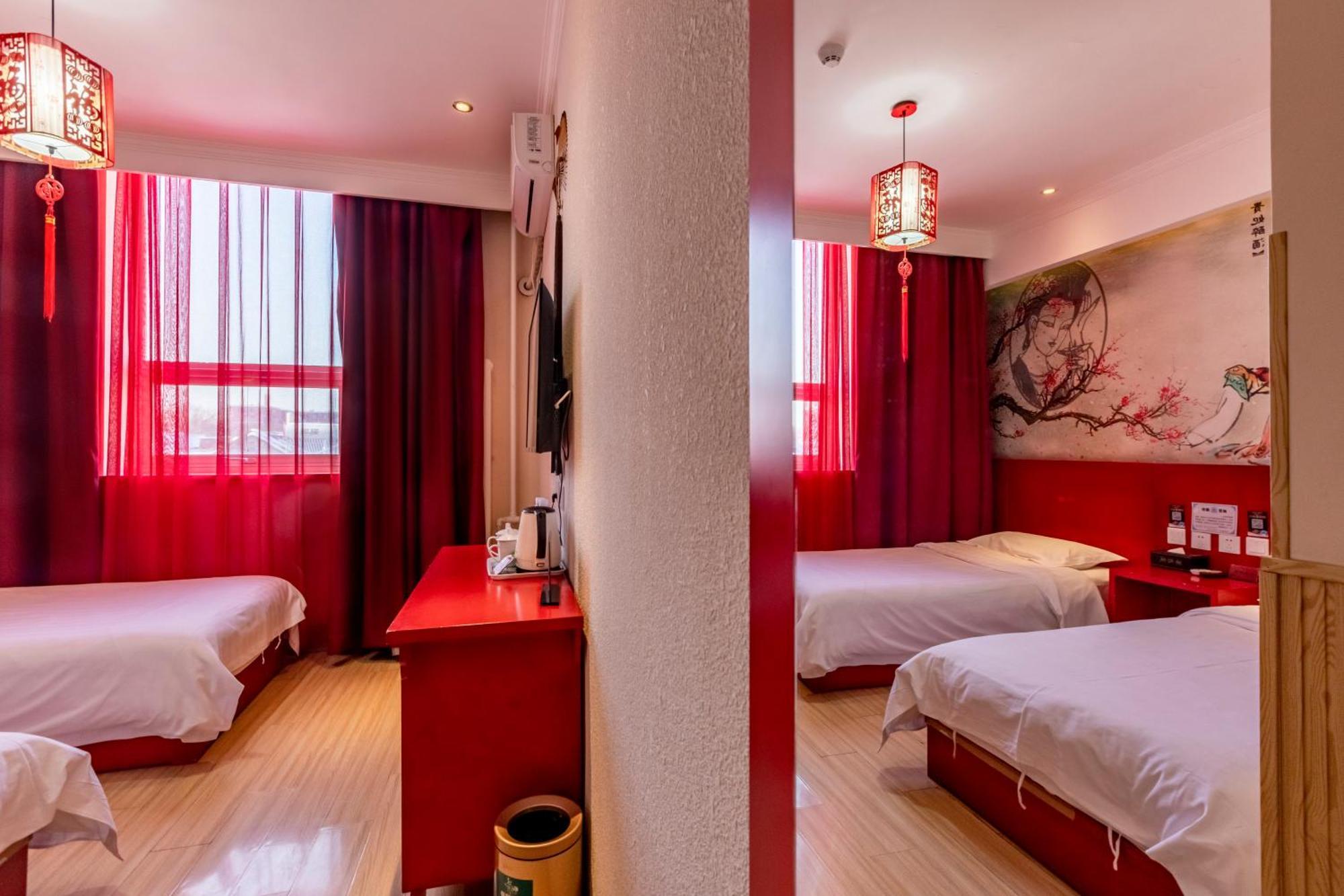 Happy Dragon City Center Alley Hotel -In The City Center With Big Window&Heater, Ticket Service&Free Coffee&Food Recommendation,Near Tian Anmen Forbiddencity,Easy To Get Traditional Walking Area&Shichahai Pékin  Extérieur photo