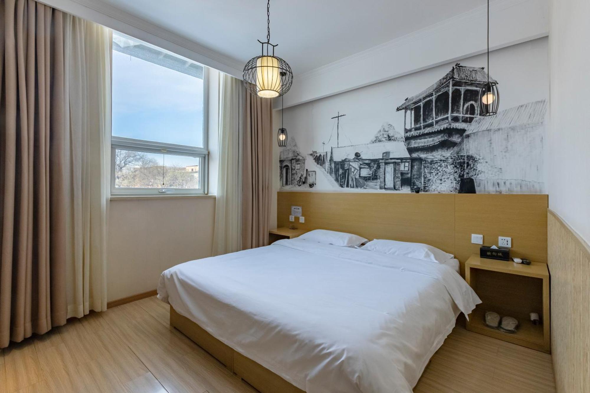 Happy Dragon City Center Alley Hotel -In The City Center With Big Window&Heater, Ticket Service&Free Coffee&Food Recommendation,Near Tian Anmen Forbiddencity,Easy To Get Traditional Walking Area&Shichahai Pékin  Extérieur photo