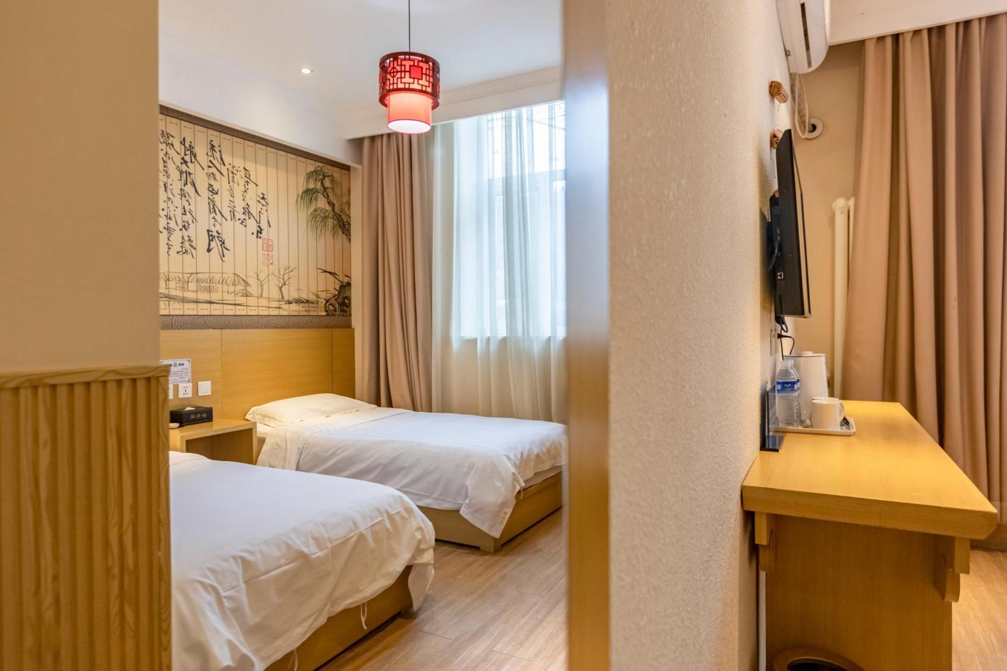 Happy Dragon City Center Alley Hotel -In The City Center With Big Window&Heater, Ticket Service&Free Coffee&Food Recommendation,Near Tian Anmen Forbiddencity,Easy To Get Traditional Walking Area&Shichahai Pékin  Extérieur photo