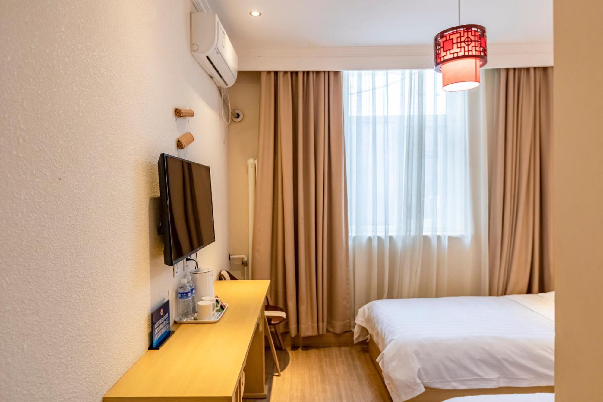 Happy Dragon City Center Alley Hotel -In The City Center With Big Window&Heater, Ticket Service&Free Coffee&Food Recommendation,Near Tian Anmen Forbiddencity,Easy To Get Traditional Walking Area&Shichahai Pékin  Extérieur photo